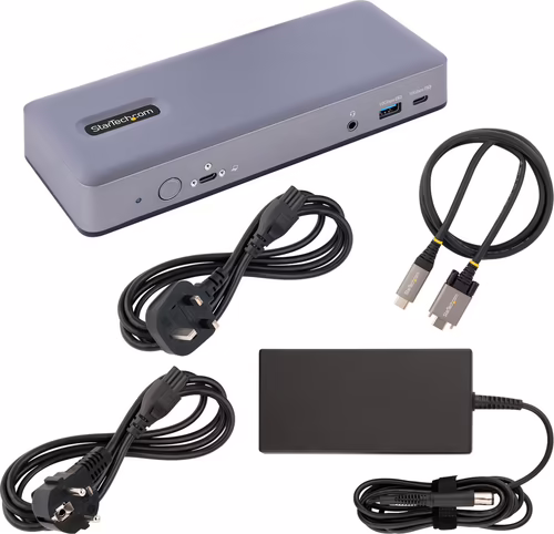 StarTech.com Docking Station USB-C 4K30 Triple /4K60 Doble - Modo Alt DP/DP/HDMI | DK31C3MNCRUE | 0065030898133 imagen 6