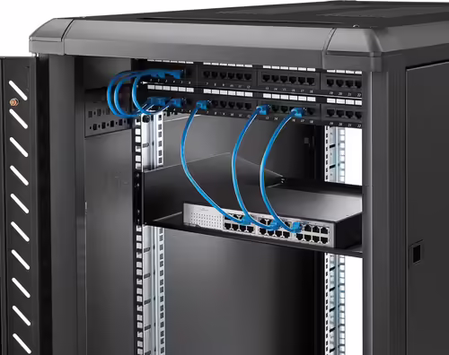 StarTech.com Estante Bandeja Cantilever para Armario Rack de Servidores 2U Profu | CABSHELFHD | 0065030848114 imagen 2