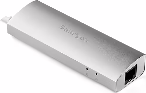StarTech.com Hub Concentrador de 3 Puertos USB 3.0 con Adaptador de Red Ethernet | ST3300G3UA | 0065030862554 imagen 2