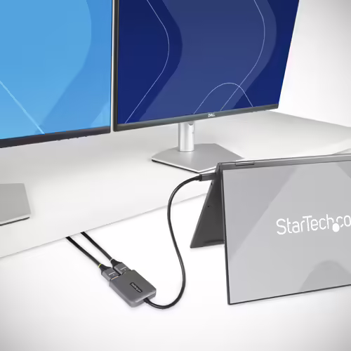 StarTech.com Hub Concentrador MST USB-C a 2 Puertos HDMI - HDMI Doble de 4K a 60 | MST14CD122HD | 0065030888288 imagen 6