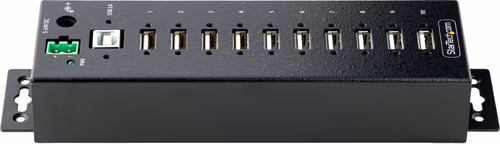 StarTech.com Hub Concentrador USB 2.0 de 10 Puertos - Hub USB Resistente con Pro | USB210AIND-USB-A-HUB | 0065030894616 imagen 3