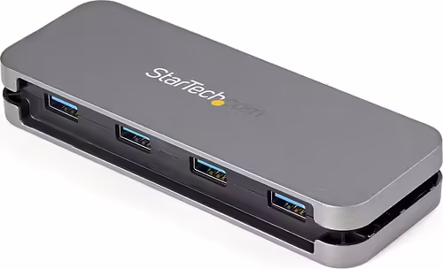 StarTech.com HUB de interfaz USB 3.2 Gen 1 (3.1 Gen 1) Type-C 5000 Mbit/s Negro, | HB30CM4AB | 0065030883450 imagen 4