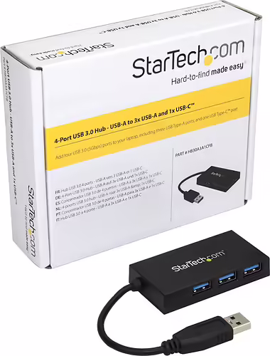 StarTech.com Hub Ladrón USB 3.0 de 4 Puertos - Concentrador de 3 Puertos USB-A | HB30A3A1CFB | 0065030866125 imagen 6