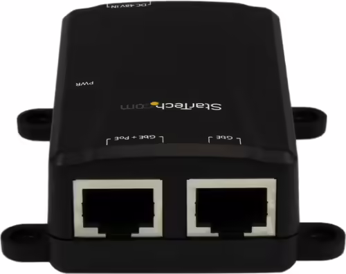 StarTech.com Inyector PoE+ Midspan de 1 Puerto Gigabit - 802.3at y 802.3af | POEINJ1GW | 0065030865500 imagen 3