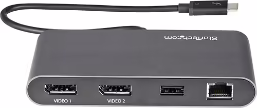 StarTech.com Mini Docking Station Thunderbolt 3 Mini Replicador de Puertos TB3 p | TB3DKM2DPL | 0065030888059 imagen 4