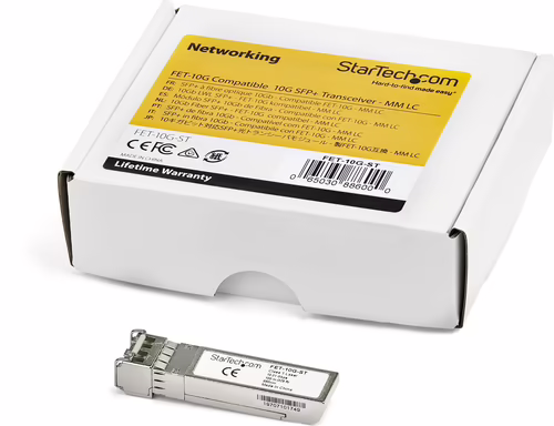 StarTech.com Módulo transceptor SFP+ compatible con el modelo FET-10G de Cisco  | FET-10G-ST | 0065030886000 imagen 5