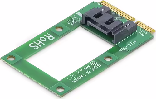 StarTech.com MSAT2SAT3 Adaptador mSATA a SATA para Disco Duro o SSD - Tarjeta Co | 0065030854825 imagen 2