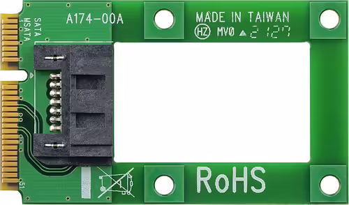 StarTech.com MSAT2SAT3 Adaptador mSATA a SATA para Disco Duro o SSD - Tarjeta Co | 0065030854825 imagen 5