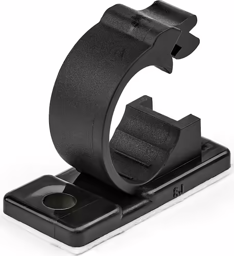 StarTech.com organizador de cables Clip para cable 100 pieza(s) Negro | CBMCC2 | 0065030890427 imagen 2