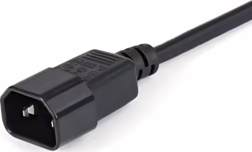 StarTech.com PXT1001M Extensor Alargador de 1m para Cable de Alimentación de Or | 0065030855808 imagen 2