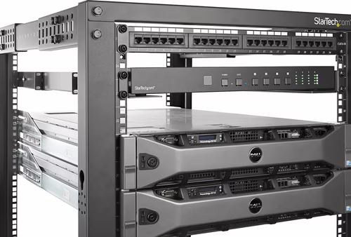 StarTech.com Rieles 1U para Rack de Servidores con Profundidad Ajustable - Negro | UNIRAILS1UB | 0065030882378 imagen 8
