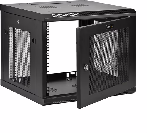 StarTech.com RK920WALM armario rack 9U Bastidor de pared Negro | 0065030870115 imagen 3