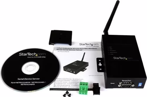 StarTech.com Servidor Industrial Dispositivos Serie 1 Puerto RS232 422 485 a Wif | DSP0000008197 | 0065030855129 imagen 5