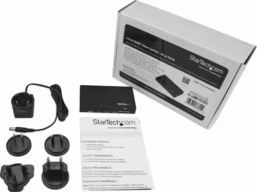 StarTech.com Splitter HDMI de 2 Puertos - 60Hz Negro | ST122HD202 | 0065030880404 imagen 5