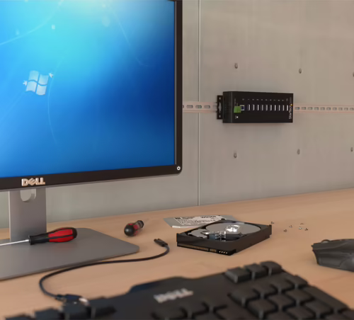 StarTech.com ST1030USBM hub de interfaz USB 3.2 Gen 1 (3.1 Gen 1) Type-B 5000 Mb | 0065030863001 imagen 3