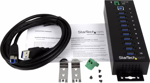 StarTech.com ST1030USBM hub de interfaz USB 3.2 Gen 1 (3.1 Gen 1) Type-B 5000 Mb | 0065030863001 imagen 5