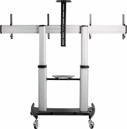 StarTech.com STNDMTVDUO soporte para TV 152,4 cm (60``) Negro, Plata | 1T0C0ACNL1 | 0065030891653 imagen 4