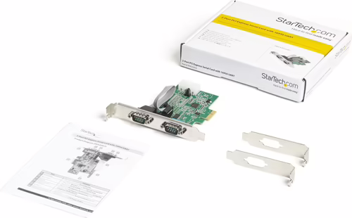 StarTech.com Tarjeta PCI Express Serie de 2 Puertos RS232 UART 16950 | PEX2S953 | 0065030888332 imagen 6