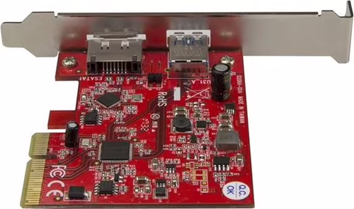 StarTech.com Tarjeta PCI Express USB 3.1 de 10 Gbps y eSATA - Hub Ladrón Intern | PEXUSB311A1E | 0065030875059 imagen 3