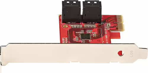 StarTech.com Tarjeta PCIe Controladora SATA de 4 Puertos - Tarjeta de Expansión | 4P6G-PCIE-SATA-CARD | 0065030893879 imagen 3