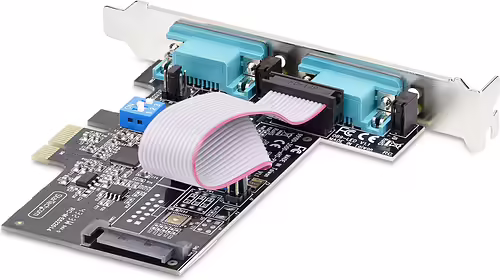 StarTech.com Tarjeta Serie PCIe de 2 Puertos - Tarjeta Serial PCI Express de 2 P | 2S232422485-PC-CARD | 0065030900270 imagen 2