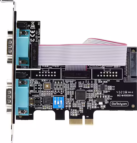 StarTech.com Tarjeta Serie PCIe de 2 Puertos - Tarjeta Serial PCI Express de 2 P | 2S232422485-PC-CARD | 0065030900270 imagen 5