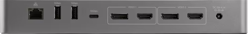 StarTech.com TB3CDK2DHUE Docking station Thunderbolt 3 negro gris | 0065030880992 imagen 4