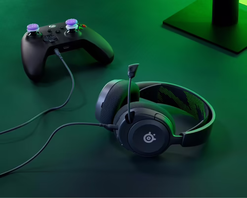 Steelseries ARCTIS NOVA 1X Auriculares Alámbrico Diadema Juego Negro, Verde | 61616 | 5707119043618 imagen 4