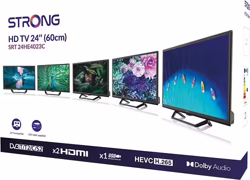 Strong SRT 24HE4023C 61 cm (24``) HD Negro 180 cd / m² | 9120072377617 imagen 7