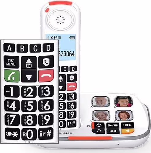 SWISSVOICE TELEFONO DEC XTRA 2355 DUO EU BLANCO | ATL1424003 | 3700601424003 imagen 6