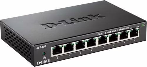SWITCH D-LINK DES-108 8 PUERTOS 10/100 DES-108 | 0790069368202 imagen 2