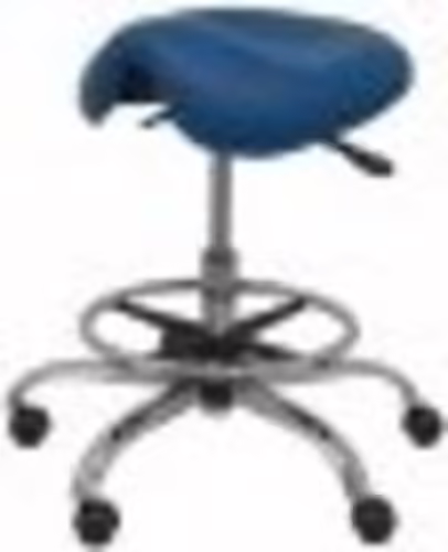 TABURETE ALATOZ SIMILPIEL AZUL T16SPAZ | 8436549393280 imagen 2
