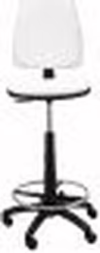 TABURETE AYNA SIMILPIEL BLANCO T04CPSPBL | 8435501001706 imagen 2