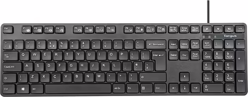 Targus AKM622ES teclado Ratón incluido Universal USB QWERTY Español Negro | 5063194002071 imagen 2