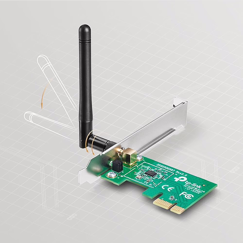 TARJETA WIFI PCI-E TP-LINK 150MBS TL-WN781ND | 6935364050511 imagen 4