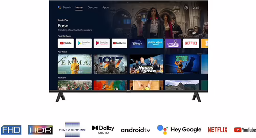 TCL S54 Series 40S5400A Televisor 101,6 cm (40``) Full HD Smart TV Wifi Negro | 5901292519766 imagen 7