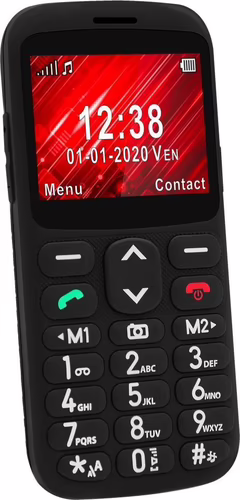 Telefunken S520 5,87 cm (2.31``) 95 g Negro Teléfono para personas mayores | TF-GSM-520-CAR-BK | 7640256380094 imagen 7