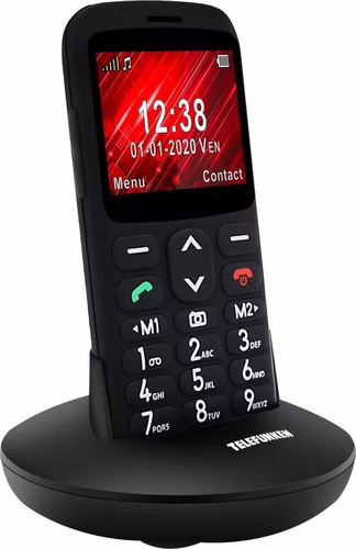 Telefunken S520 5,87 cm (2.31``) 95 g Negro Teléfono para personas mayores | TF-GSM-520-CAR-BK | 7640256380094 imagen 8