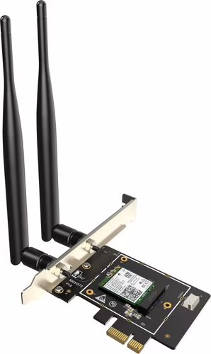 Tenda E33 adaptador y tarjeta de red Interno WLAN 2402 Mbit/s | 6932849425253 imagen 4