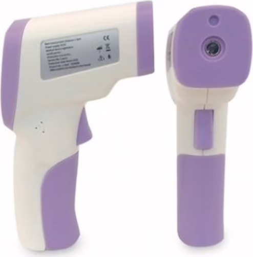 TERMOMETRO INFRARROJO GENERICO BLANCO MORADO V100 | 8437019527990 imagen 2