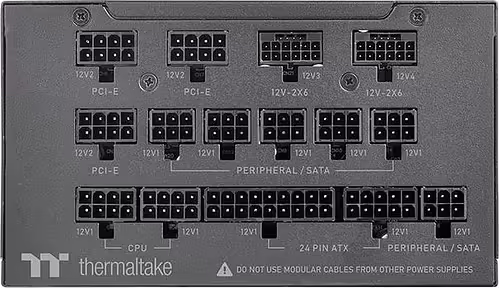 Thermaltake TF3 1300W unidad de fuente de alimentación Negro | PS-TPD-1300FNFATE-1 | 4711658540126 imagen 5