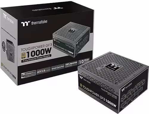 Thermaltake Toughpower GF3 unidad de fuente de alimentación 1000 W 24-pin ATX N | PS-TPD-1000FNFAGE-4 | 4713227534031 imagen 6