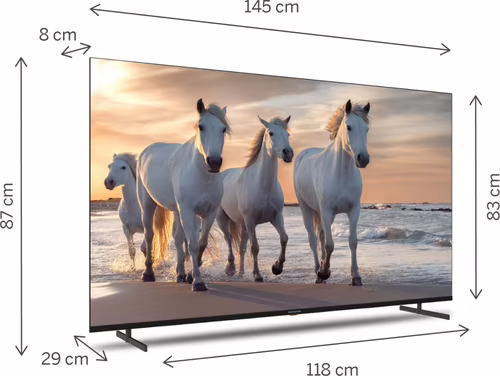 Thomson 65UA5S13 Televisor 165,1 cm (65``) 4K Ultra HD Smart TV Wifi Negro | 9120106661491 imagen 2