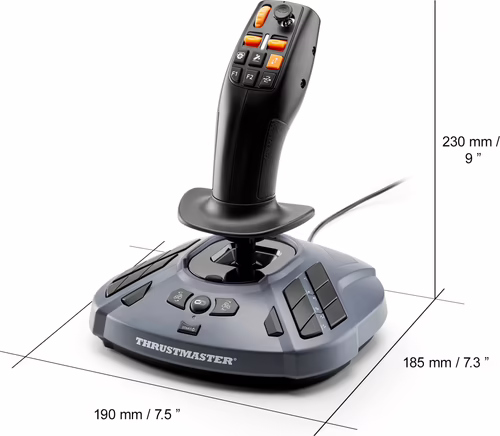 Thrustmaster SimTask FarmStick, Joystick Multifuncional para Farming | 2960889 | 3362932916147 imagen 4