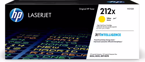 Toner hp 212X 1 pieza original amarillo W2122X | 0194441428919 imagen 2