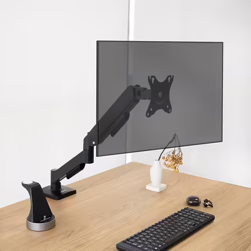 TooQ DB1733TNR-B soporte para monitor 81,3 cm (32``) Escritorio Negro | 8433281016484 imagen 3