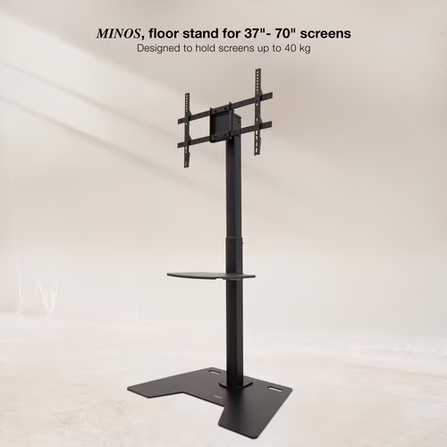TooQ Soporte Elevador Multiusos para Monitor/Portátil, Negro | FS2284M-B MINOS | 8433281015586 imagen 2