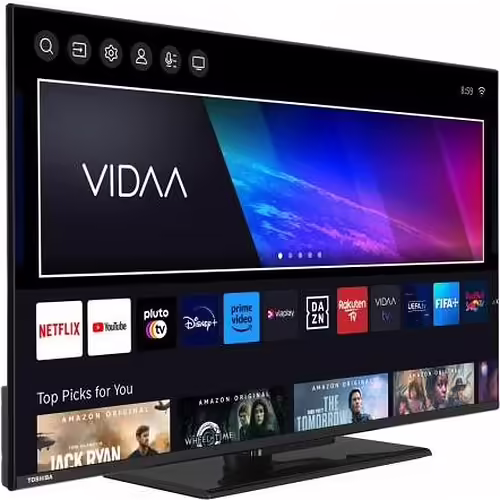 Toshiba 43UV3463DG Televisor 109,2 cm (43``) 4K Ultra HD Smart TV Negro 250 cd / | 4024862133757 imagen 3