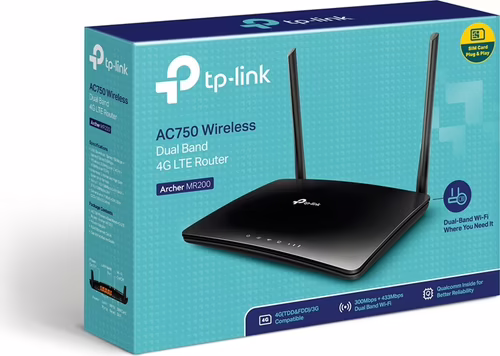 TP-Link Archer MR200 router inalámbrico Ethernet rápido Doble banda (2,4 GHz / | 6935364092740 imagen 4