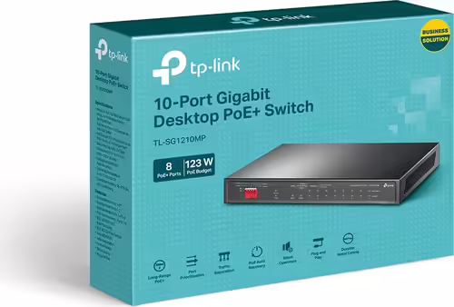 TP-LINK TL-SG1210MP switch No administrado Gigabit Ethernet (10/100/1000) Energ | 6935364052683 imagen 4
